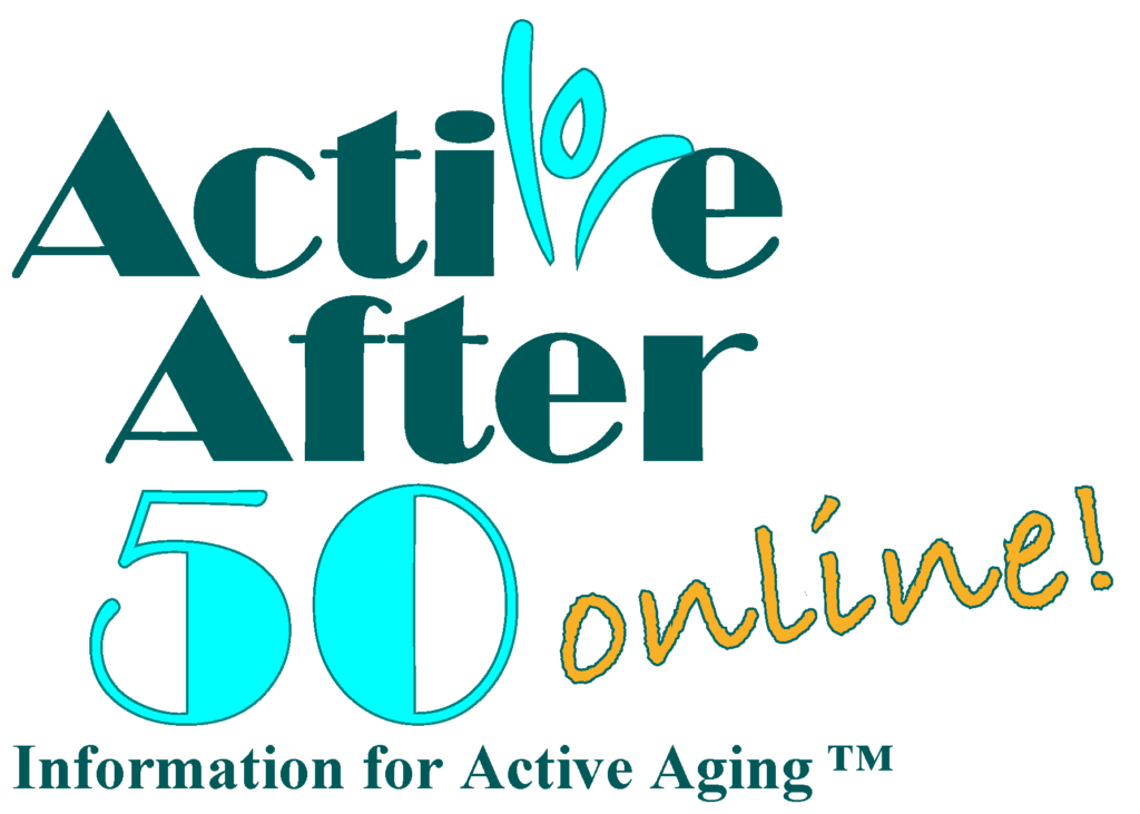 AA50 Logo png ONLINE Info for Active Aging
